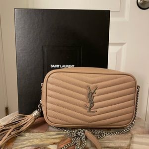Saint Laurent Quilted camera bag